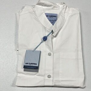 Les Canebiers French Designer White Women's Top